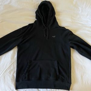 Hollister Men’s Hoodie In Black